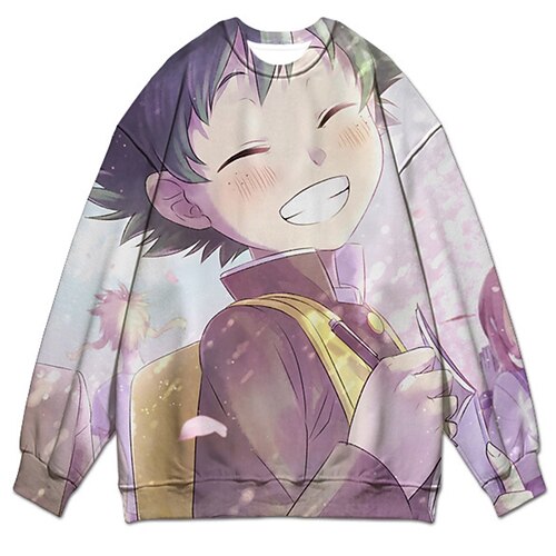 

Inspired by My Hero Academia / Boku No Hero Deku Hoodie Cartoon Manga Anime Graphic Hoodie For Men's Women's Unisex Adults' 3D Print 100% Polyester