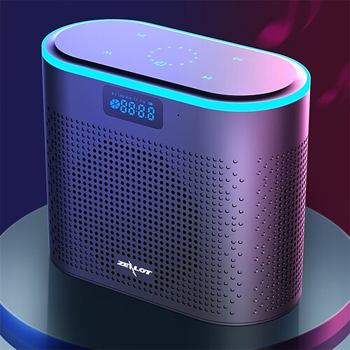 

Z1 Bluetooth Speaker Bluetooth LED Light Touch Control Stereo Sound Speaker For Mobile Phone