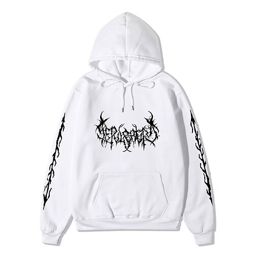 

Inspired by Punk Gothic Skeleton / Skull Hoodie Cartoon Manga Anime Front Pocket Graphic Hoodie For Men's Women's Unisex Adults' Hot Stamping 100% Polyester