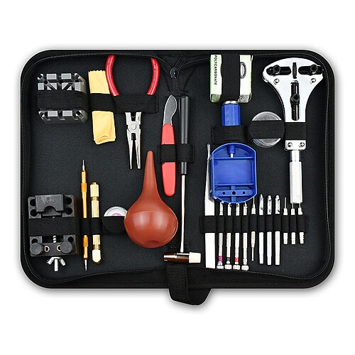 

Watch repair tool kit 27pcs Band link remover back case opener