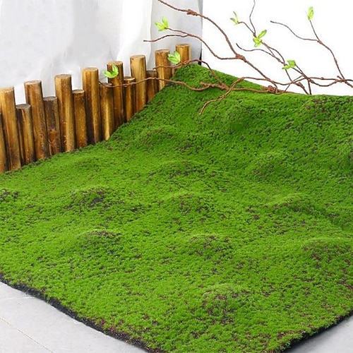 

100CM Plant wall Simulation Lawn Moss Micro Landscape Bonsai Landscape Decoration Materials 100CM100CM