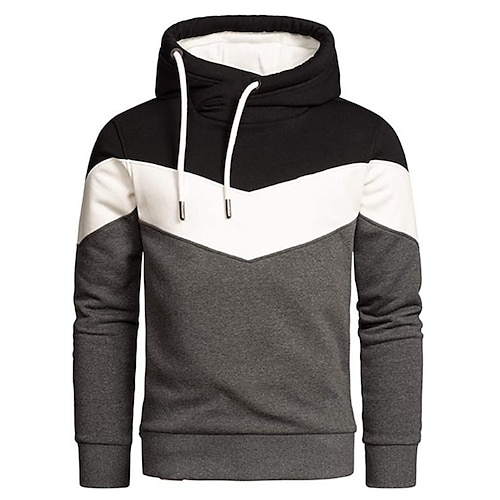 

Homme Unisexe Sweat à capuche Sweat Blanche Rouge bleu marine Gris foncé Capuche Couleur unie Poche Casual du quotidien Des sports Vêtement de sport Casual Printemps Automne Automne hiver Vêtement