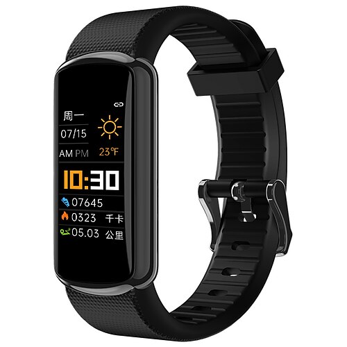 

D4 Smart Watch 0.96 inch Smartwatch Fitness Running Watch Bluetooth Pedometer Call Reminder Activity Tracker Compatible with Android iOS Women Men Waterproof Long Standby Step Tracker IP 67 33mm