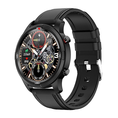 

TW26 Smart Watch 1.28 inch Smartwatch Fitness Running Watch Bluetooth Temperature Monitoring Pedometer Call Reminder Compatible with Android iOS Women Men Waterproof Long Standby Hands-Free Calls IP
