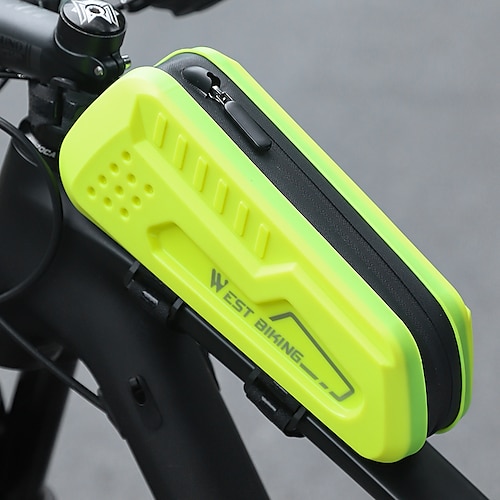 

WEST BIKING bicycle front bag tube front bag road bike beam bag mountain bike riding waterproof saddle bag