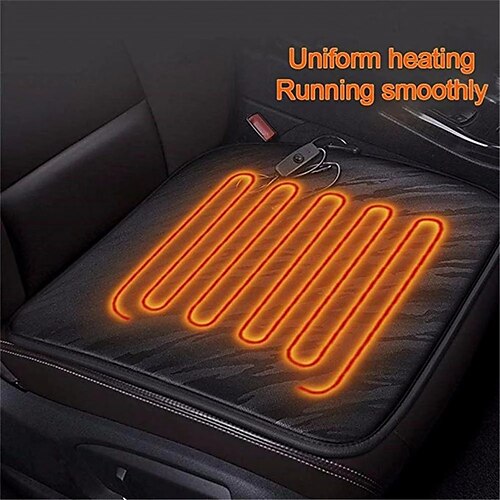 

12V USB Car Heating Cushion Universal Home Office Chair Cushion Heated Car Seat Cushion Winter Warmer Anti slip Chair Pad Cushio