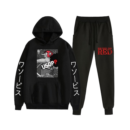 

Inspired by One Piece Film: Red Nami Outfits Cartoon Manga Anime Graphic Street Style Pants For Men's Women's Unisex Adults' Hot Stamping Terylene