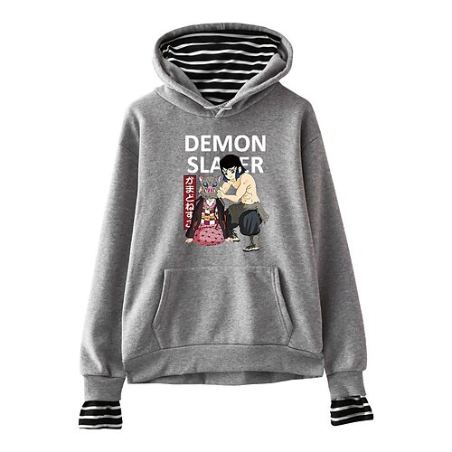 

Inspired by Demon Slayer Kamado Nezuko Hashibira Inosuke Hoodie Anime Cartoon Anime Front Pocket Graphic Hoodie For Men's Women's Unisex Adults' Hot Stamping 100% Polyester Casual Daily