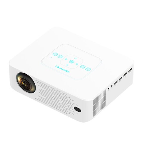 

Portable Movie Projector WiFi Outdoor Projector Support Full HD 1080P Mini Smart Phone Projector for Home Theater Outdoor Movies Compatible with TV Stick HDMI USB AV