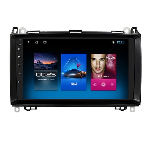 

Fabriksudsalg JT-09 9 inch 2 Din Android 10.0 Indbygget DVD afspiller Bil Gps Navigator Touch-skærm GPS Indbygget bluetooth til Mercedes-Benz B200