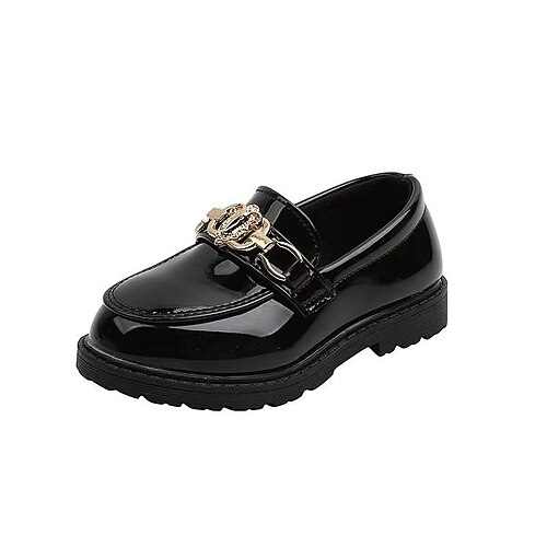 

Pige Tøfler & Slip-ons Daglig Skolesko Syntetisk Store børn (7 år ) Små børn (4-7 år) Skole Daglig Kæde Vinrød Sort Efterår Forår