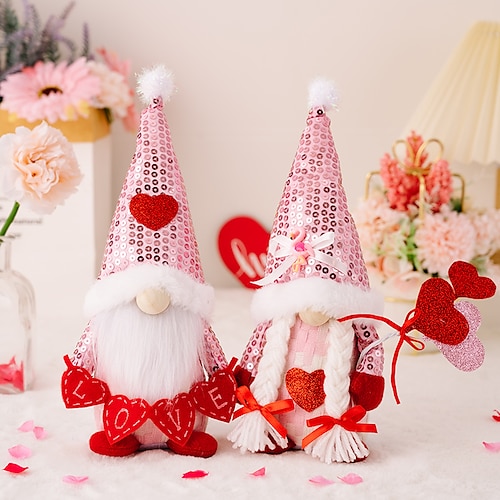 

adornos del día de san valentín decoraciones para el día de san valentín decoración fiesta cena boda aniversario decorar suministros de regalo