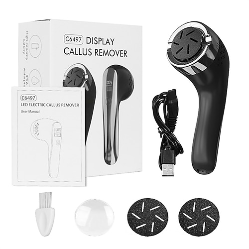 Rechargeable Electric Foot File Pedi VAC Callus Remover for Feet