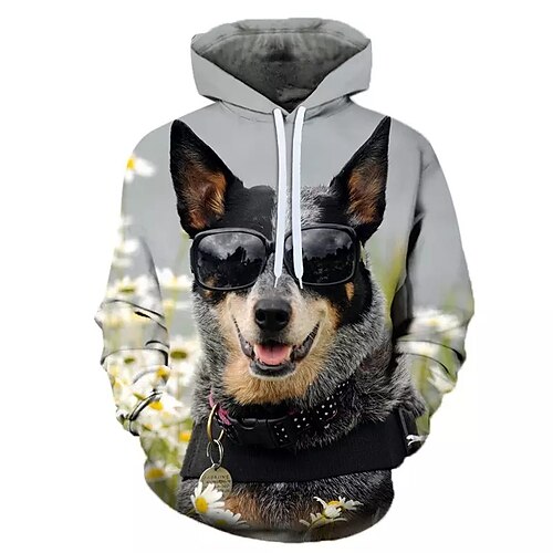 

Inspired by Animal Shiba Inu Hoodie Cartoon Manga Anime Graphic Hoodie For Men's Women's Unisex Adults' 3D Print 100% Polyester