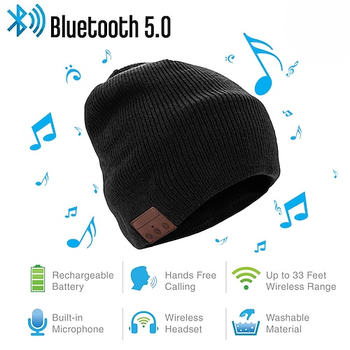

Bluetooth Earphone cap Hat Mens Womens Outdoor Sports Wireless earphones Music Hat Winter Cap Bluetooth headphones