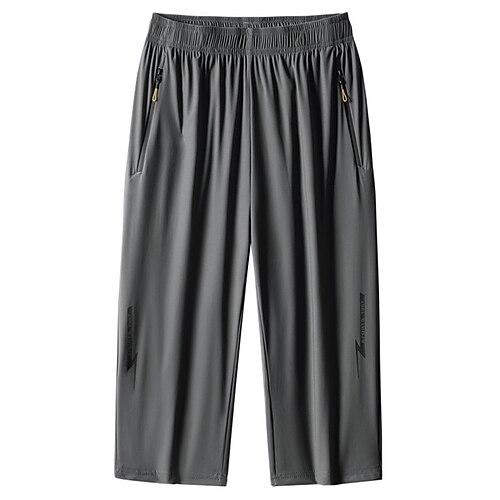 

Per uomo Pantaloni sportivi Pantaloni attivi Pantaloni Pantaloni corti Pantaloni casual Vita elastica Tasca con cerniera Liscio Comfort Asciugatura rapida Esterno Giornaliero Per uscire Sportivo Di