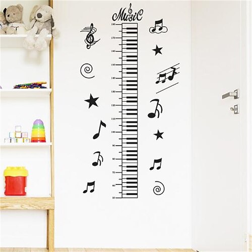 

Note créative poste de hauteur chambre d'enfants salle de classe de musique décoration de la maison poteau mural