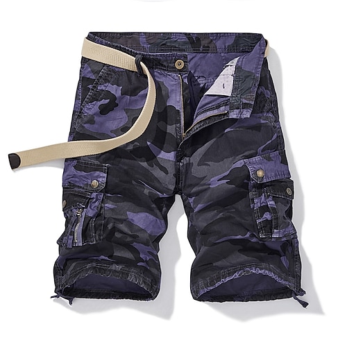 

Homme Short Cargo Short Shorts bouffants Shorts de Randonnée Multi poche Jambe droite Camouflage Confort Vestimentaire Travail du quotidien Vêtement de rue Casual Jaune Vert Véronèse Micro-élastique