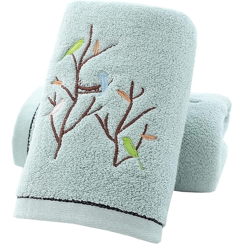 

Cotton Towel Embroidery Fresh Flower Household Face Towel Super Gift