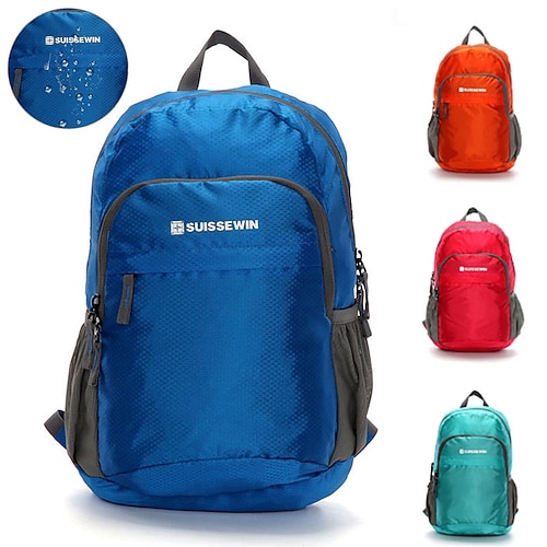 

10-20 L Lightweight Packable Backpack Windproof Rain Waterproof Breathable Quick Dry Lightweight Outdoor Yoga Hunting Fishing Hiking Nylon Red Blue Orange
