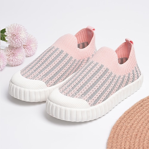 

Drenge Pige Kondisko Sport og udendørs Komfort Skolesko Strandstil Strik Åndbarhed Sporty look Små børn (4-7 år) Hjem Daglig Løb LeisureSports Sort Lys pink Forår Sommer