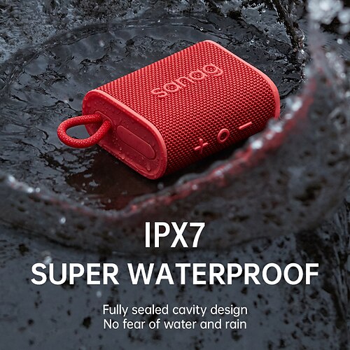 

M13S PRO Bluetooth Speaker 5W IPX7 Waterproof Mini Outdoor Portable APP Control Wireless Speaker Subwoofer Hands Free Call