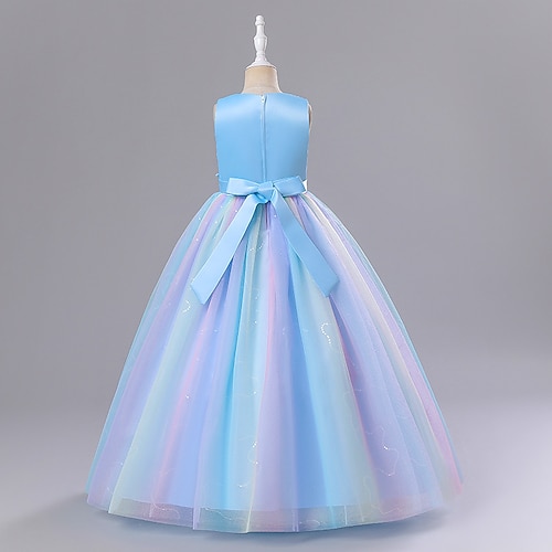 strapless open back dress Cinderella Princess Cosplay Costume dress – Preppy Kids Trinidad main image 0