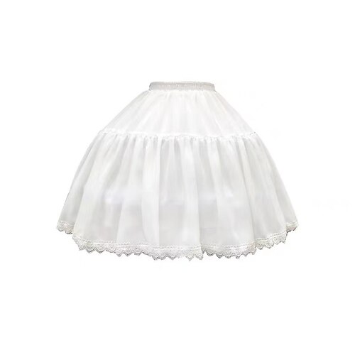 

Bryllup / Fest Underkjoler Chiffon Kort-Længde Mode / Bryllup med Blondekantet bund / Elastik