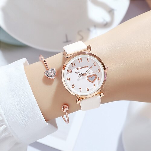 

Wrist Watch Quartz Watch for Women's Analog Quartz Butterly Style Fashion Casual Watch With Jewelry Alloy PU Leather Creative Butterfly