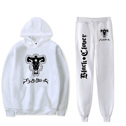 

Inspired by Black Clover Asta Pants Outfits Hoodie Anime Harajuku Graphic Kawaii Pants For Men's Women's Unisex Adults' Hot Stamping 100% Polyester