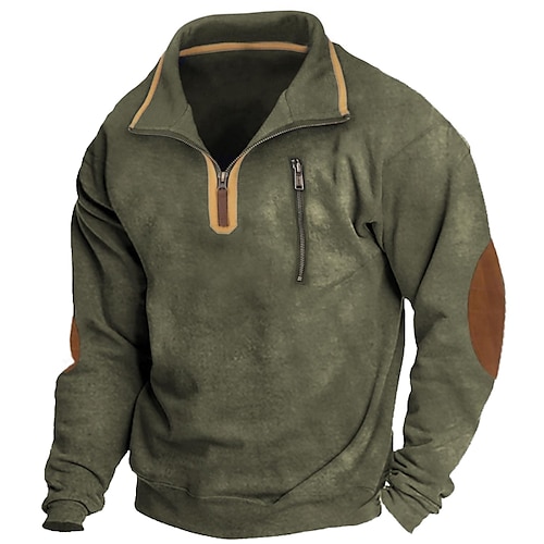 

Men's Outdoor Tactical Quarter Zip Sweatshirt