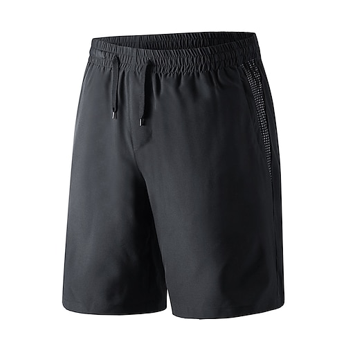 

Herre Atletisk shorts Aktiv shorts Casual shorts Snorer Elastisk midje Lomme med glidelås عادي Komfort Pustende Kort Avslappet Daglig Ferie Gatemote Stilfull Svart Grå