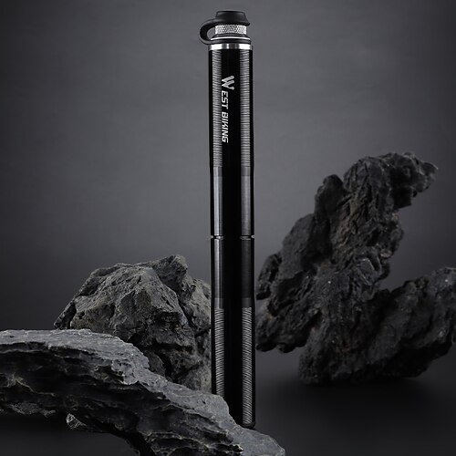 

WEST BIKING bicycle pump portable mini high-pressure 160PSI American-French mouth mountain road bike accessories