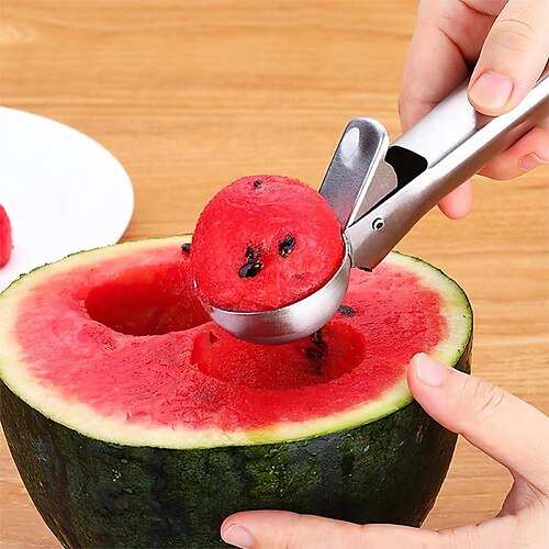 Ice Cream Scoops Stainless Steel Digger Non-Stick Fruit Ice Ball