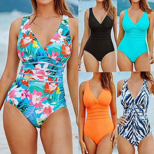 Summer Sky - One-Piece Swimsuit for Women