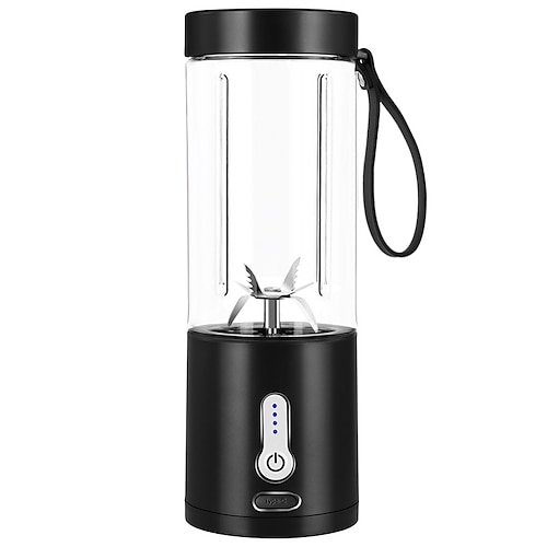 Portable Blender for Shakes and Smoothies, OBERLY Personal Travel Blender  for Protein with 4000mAh USB Rechargeable Battery, Crush Ice, Frozen Fruit