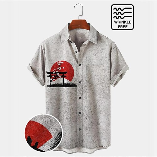 

Men'sShirtSummerHawaiianShirt Animal Shark MountainGraphicPrintsTurndownOutdoorStreetShortSleevesButton-DownPrintClothingApparelTropicalFashionDesignerHawaiian