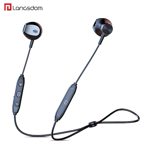 

langsdom l5c bluetooth headset 5.0 mit magnetschalter ohrhörer subwoofer sport bluetooth headset extra langes standby hd call