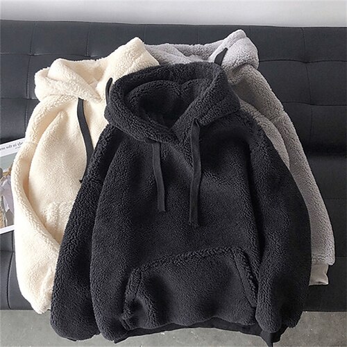 

Acogedor Sudadera con capucha difusa Suéter deportivo Sudaderas con capucha de lana Bolsillo delantero Sudadera Para Hombre Mujer Unisexo Adulto Estampado en caliente 100% Poliéster