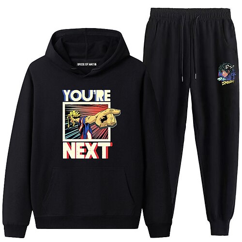 

Inspired by My Hero Academia / Boku No Hero All Might Pants Outfits Hoodie Anime Harajuku Graphic Kawaii Pants For Men's Women's Unisex Adults' Hot Stamping 100% Polyester