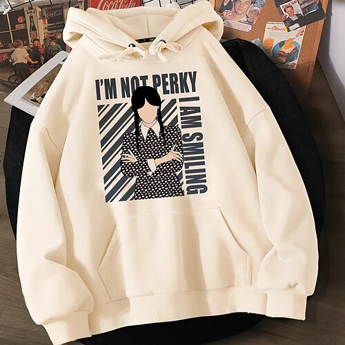 

Inspired by Wednesday Addams Addams family Wednesday Hoodie Cartoon Manga Anime Front Pocket Graphic Hoodie For Men's Women's Unisex Adults' Hot Stamping 100% Polyester