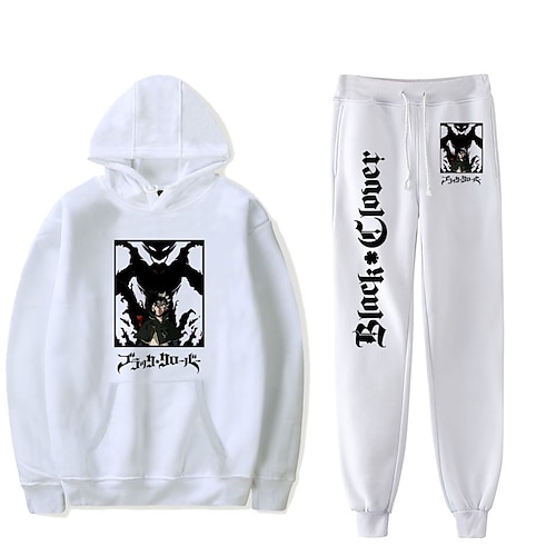 

Inspired by Black Clover Asta Pants Outfits Hoodie Anime Harajuku Graphic Kawaii Pants For Men's Women's Unisex Adults' Hot Stamping 100% Polyester
