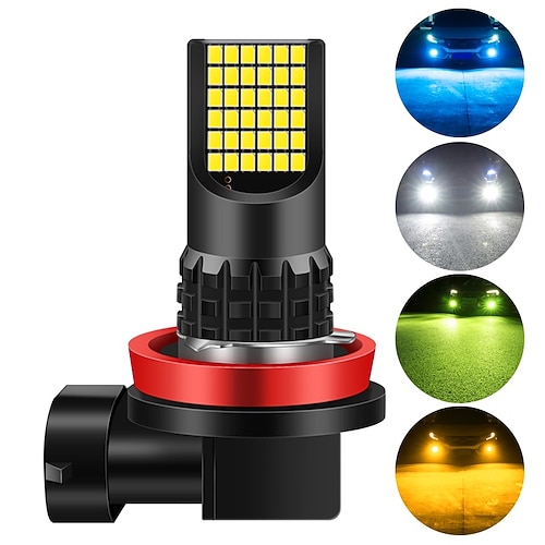 

2Pcs H8 H11 Led HB4 9006 HB3 9005 Fog Light Bulb 2016 72SMD White Car Driving Running Lamp Auto Leds Lights