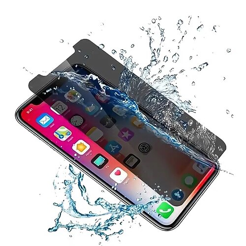 

[1 Pack] Phone Screen Protector For Apple iPhone 14 Pro Max 13 12 11 Pro Max Mini X XR XS 8 7 Plus Tempered Glass 9H Hardness Scratch Proof Anti-Fingerprint Phone Accessory