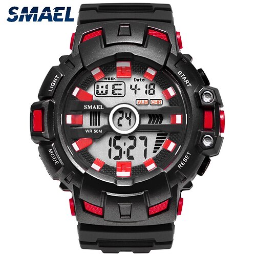 

LED Bracelet Digital Waches SMAEL Brand Luxury Clock Men Military Watches Alarm relogio montre1532B Men Watches Sport Waterproof