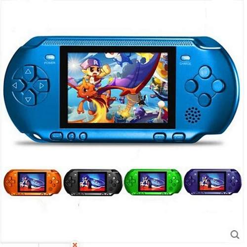 

Portable 16 bits rétro pxp3 mince station lecteur de jeux vidéo console de jeu portable 2 pièces carte de jeu intégrée 150 jeux classiques