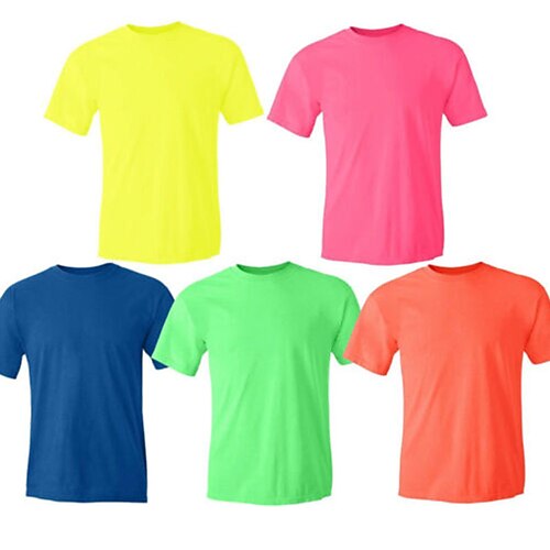 

Per uomo Camicie traspiranti Camicia fluo Liscio Girocollo Esterno Sport Maniche corte Abbigliamento Di tendenza Streetwear Casual quotidiano