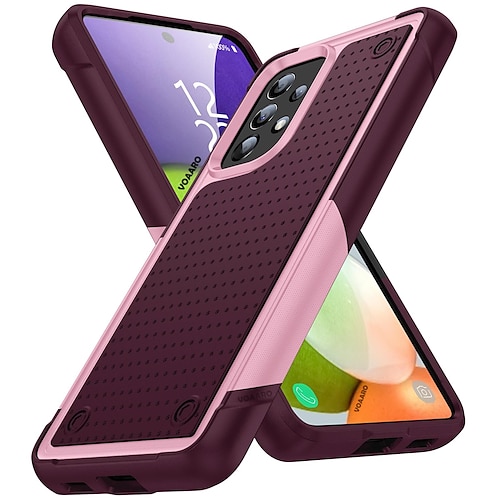 

Phone Case For Samsung Galaxy Back Cover S23 S22 S21 S20 Plus Ultra A73 A53 A33 A12 A32 A13 A22 5G Full Body Protective Four Corners Drop Resistance Anti-Scratch Solid Colored TPU PC