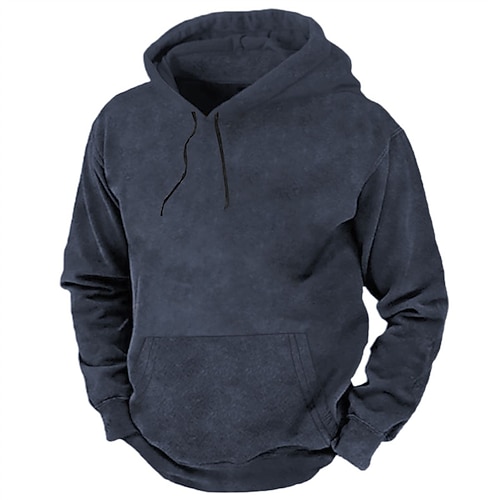 

Men's Hoodie Green Black Blue Dark Gray Red Hooded Plain Sports Outdoor Sports Streetwear Hot Stamping Basic Streetwear Casual Winter Fall Clothing Apparel Hoodies Sweatshirts