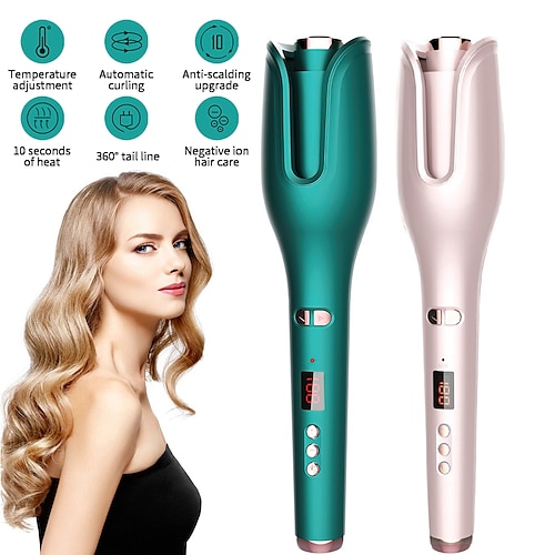 

Automatic Hair Curler Hair Curling Iron LCD Ceramic Rotating Hair Waver Magic Curling Wand Iron Hair Styling Tools dyson